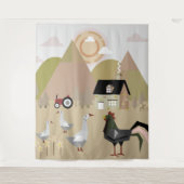 Tenture Village (Devant)