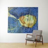 Tenture Vincent van Gogh - Autoportrait avec Palette (En situation (horizontale))