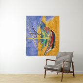 Tenture Vincent van Gogh - Bateaux de pêche sur la plage (En situation)