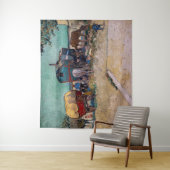 Tenture Vincent Van Gogh - Caravanes, Camp de Tziganes prè (En situation)