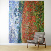 Tenture Vincent van Gogh - Champ de coquelicots (En situation)