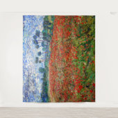 Tenture Vincent van Gogh - Champ de coquelicots (Devant)
