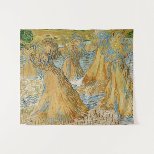 Tenture Vincent van Gogh - Chênes du blé (Devant (Horizontal))