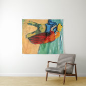 Tenture Vincent van Gogh - Deux amoureux (En situation (horizontale))