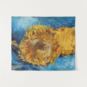 Tenture Vincent van Gogh - Deux tournesols coupés