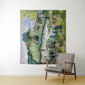 Tenture Vincent van Gogh - Ferme à deux chiffres (En situation)