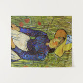 Tenture Vincent van Gogh - Fille paysanne en Casquette de  (Devant (Horizontal))