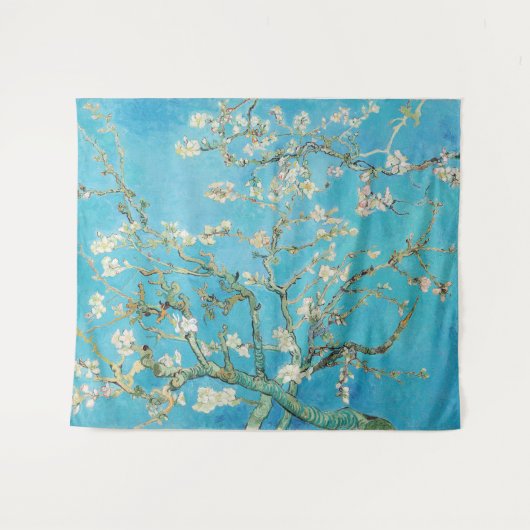Tenture Vincent van Gogh - Fleur d'amandes (Devant (Horizontal))