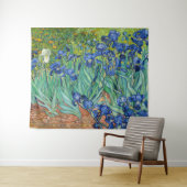 Tenture Vincent Van Gogh - Iris (En situation (horizontale))
