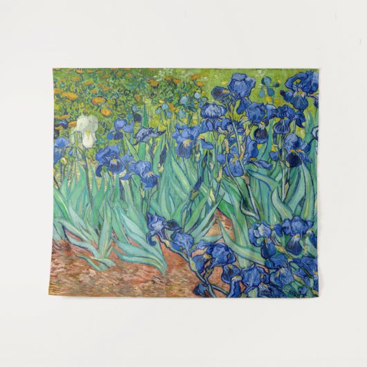 Tenture Vincent Van Gogh - Irises (Devant (Horizontal))