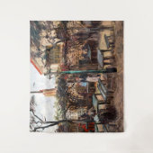 Tenture Vincent Van Gogh - La Guinguette sur Montmartre (Devant)