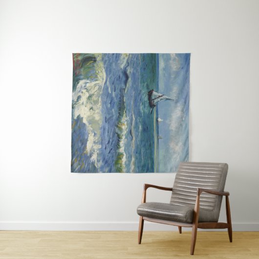 Tenture Vincent Van Gogh - La mer aux Saintes-Maries (En situation (horizontale))