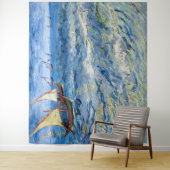 Tenture Vincent van Gogh - La mer aux Saintes-Maries (En situation)