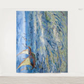 Tenture Vincent van Gogh - La mer aux Saintes-Maries (Devant)