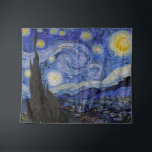 Tenture Vincent Van Gogh - La nuit étoilée<br><div class="desc">The Starry Night / La nuit etoilee - Vincent Van Gogh en 1889</div>