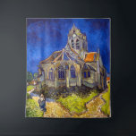 Tenture Vincent van Gogh - L'église d'Auvers<br><div class="desc">L'église d'Auvers / l'Eglise à Auvers-sur-oise par Vincent Van Gogh en 1890</div>