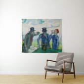 Tenture Vincent van Gogh - Les buveurs, après Daumier (En situation (horizontale))