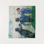 Tenture Vincent van Gogh - Les buveurs, après Daumier (Devant)