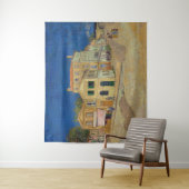 Tenture Vincent van Gogh - Maison Jaune / Rue (En situation)