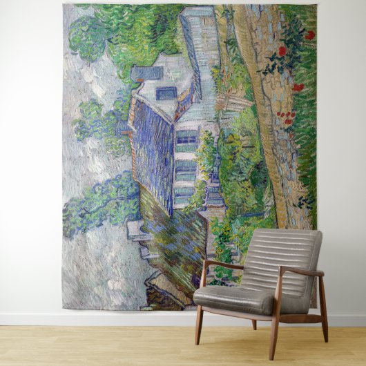 Tenture Vincent van Gogh - Maisons à Auvers (En situation)