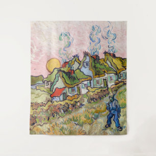Tenture Vincent van Gogh - Maisons et Personnage