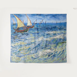 Tenture Vincent van Gogh - Marine près de Saintes-Maries