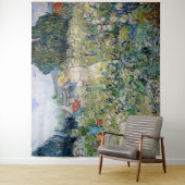 Tenture Vincent van Gogh - Miss Gachet dans son jardin (En situation)