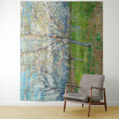 Tenture Vincent van Gogh - Orchard rose (En situation)