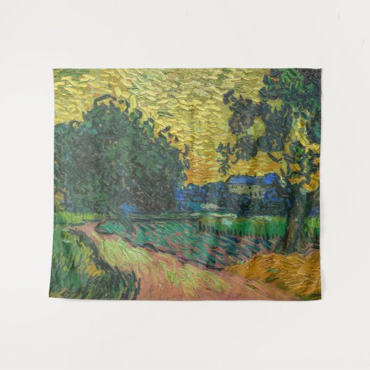 Tenture Vincent van Gogh - Paysage à Twilight (Devant (Horizontal))