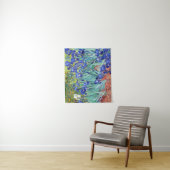 Tenture Vincent Van Gogh peignant les Iris (En situation)