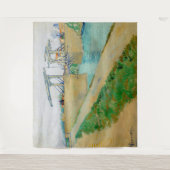 Tenture Vincent van Gogh - Pont Langlois à Arles #2 (Devant)