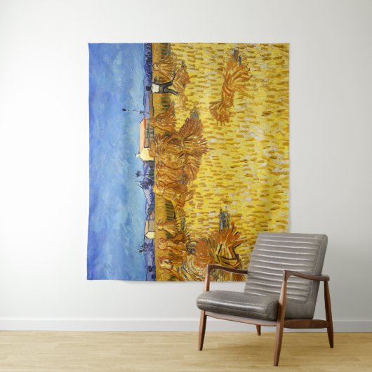 Tenture Vincent van Gogh - Récolte en Provence (En situation)