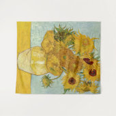 Tenture Vincent Van Gogh - Vase avec douze tournesols (Devant (Horizontal))