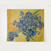Tenture Vincent van Gogh - Vase avec iris (Devant (Horizontal))
