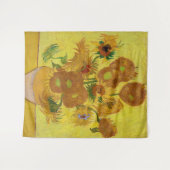 Tenture Vincent van Gogh - Vase avec quinze tournesols (Devant (Horizontal))