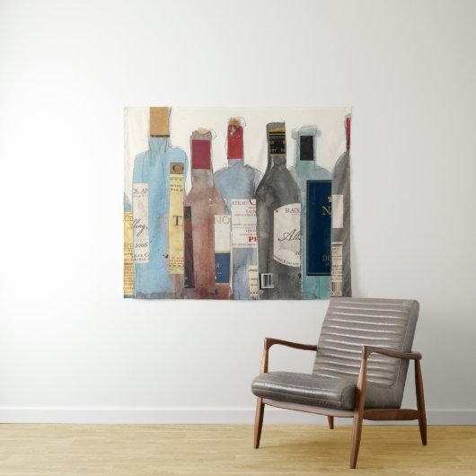 Tenture Vins et spiritueux (En situation (horizontale))