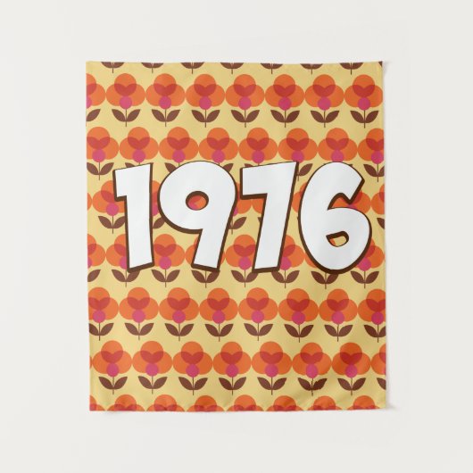 Tenture Vintage 1976 (Devant)