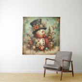 Tenture Vintage Christmas Tapestry (En situation)