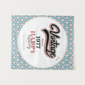 Tenture Vintage depuis - 1977 (Devant (Horizontal))