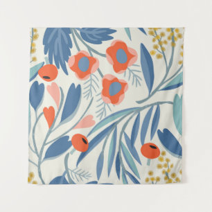 Tenture Vintage fleuri sans soudure, arrière - plan botani