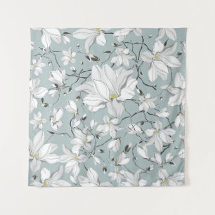 Tenture Vintage Floral Texture Motif sans couture