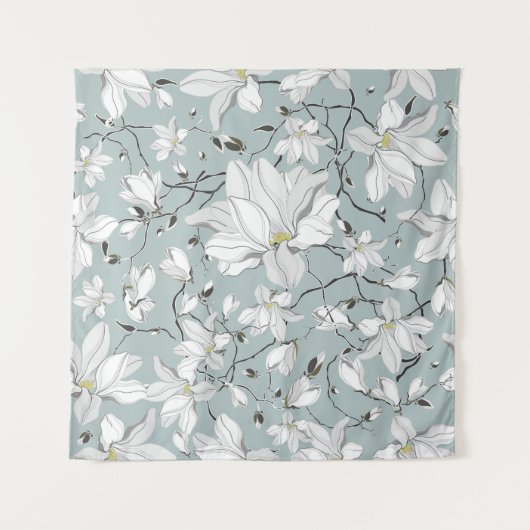 Tenture Vintage Floral Texture Motif sans couture (Devant)