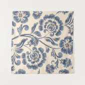 Tenture Vintage flower seamless pattern element. Elegant t (Devant (Horizontal))