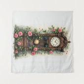 Tenture Vintage Ivy Rose Grandfather Clock (Devant (Horizontal))