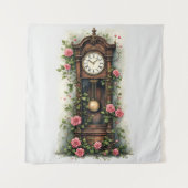 Tenture Vintage Ivy Rose Grandfather Clock (Devant)