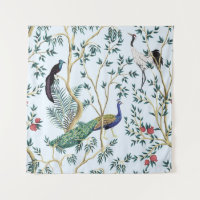 Vintage jardin grenade arbre fruitier, oiseau exot