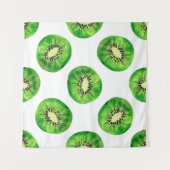 Tenture vintage motif sans couture kiwi main d'illustratio (Devant (Horizontal))