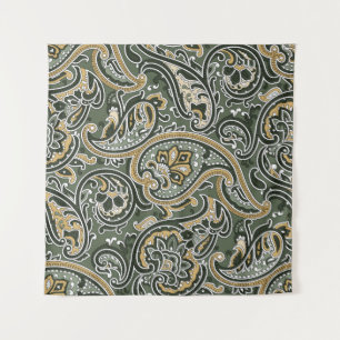 Tenture vintage Paisley oriental Motif sans Seamless p