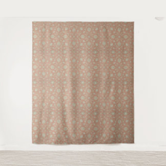 Tenture Vintage Pastel Floral Vine Pattern – Soft Blush & 