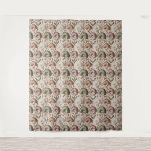 Tenture Vintage Seamless Pattern (Devant)